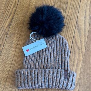 Obermeyer ribbed Pom Pom beanie